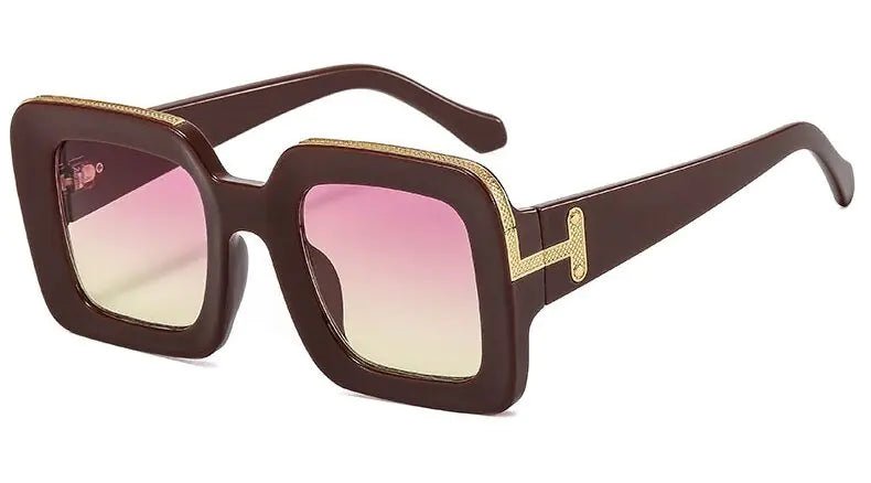 Oversized Trendy Sunglasses - Allure SocietyUV Sunglasses