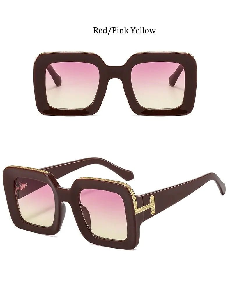 Oversized Trendy Sunglasses - Allure SocietyUV Sunglasses