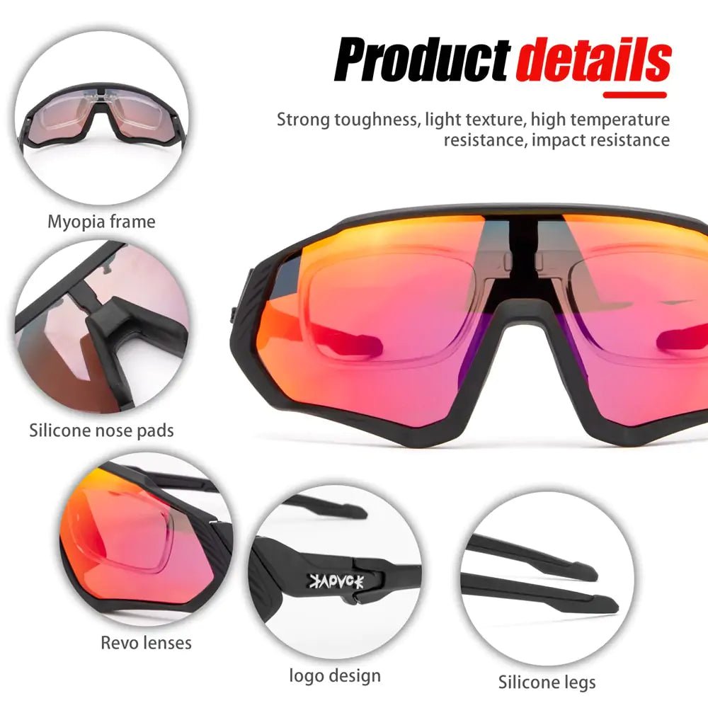 Polarised Cycling Sunglasses - Allure SocietyPolarised Sunglasses