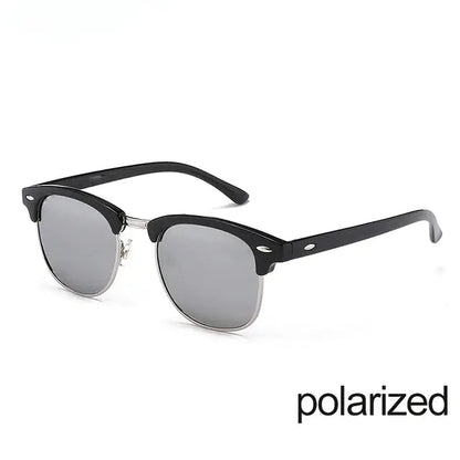 Polarized Semi - Rimmed Sunglasses - Allure SocietyPolarised Sunglasses