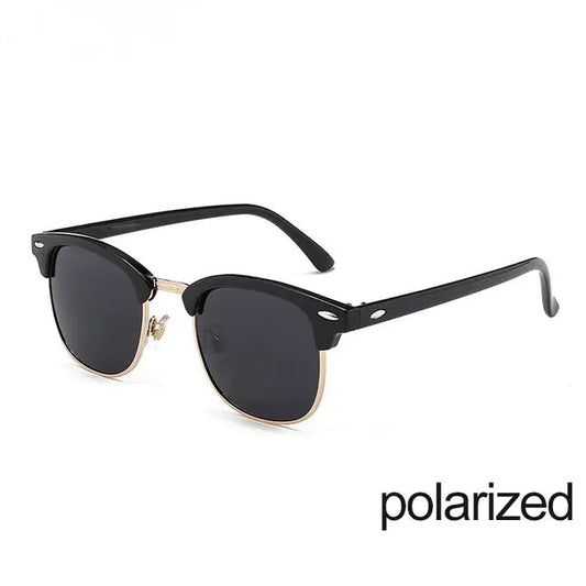 Polarized Semi - Rimmed Sunglasses - Allure SocietyPolarised Sunglasses