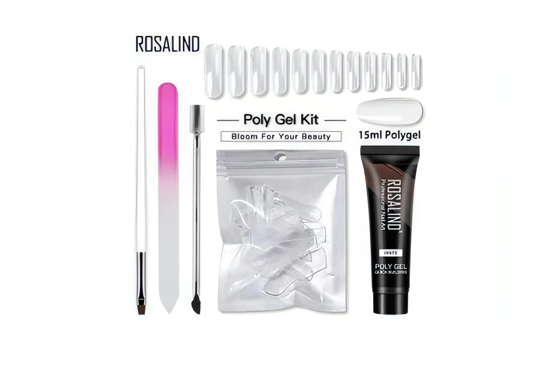 Polygel Nail Kit - Allure SocietyFalse Nail Kits and Dryers