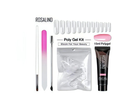 Polygel Nail Kit - Allure SocietyFalse Nail Kits and Dryers