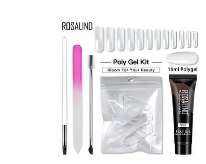 Polygel Nail Kit - Allure SocietyFalse Nail Kits and Dryers