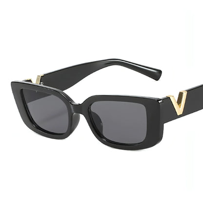 Rectangle Retro Sunglasses - Allure SocietyUV Sunglasses