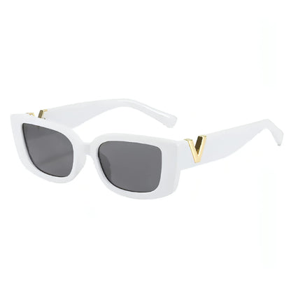 Rectangle Retro Sunglasses - Allure SocietyUV Sunglasses