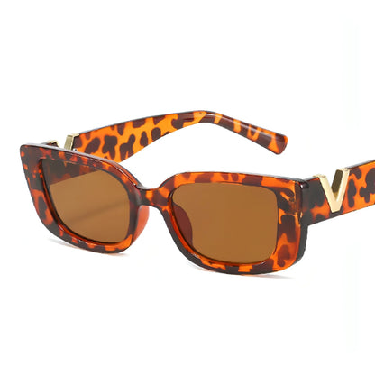 Rectangle Retro Sunglasses - Allure SocietyUV Sunglasses