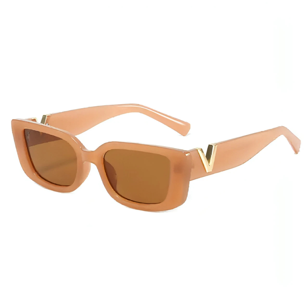 Rectangle Retro Sunglasses - Allure SocietyUV Sunglasses