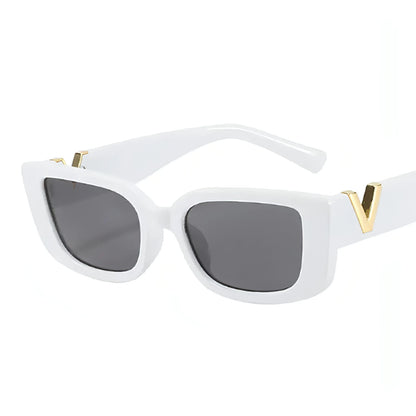 Rectangle Retro Sunglasses - Allure SocietyUV Sunglasses