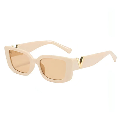 Rectangle Retro Sunglasses - Allure SocietyUV Sunglasses