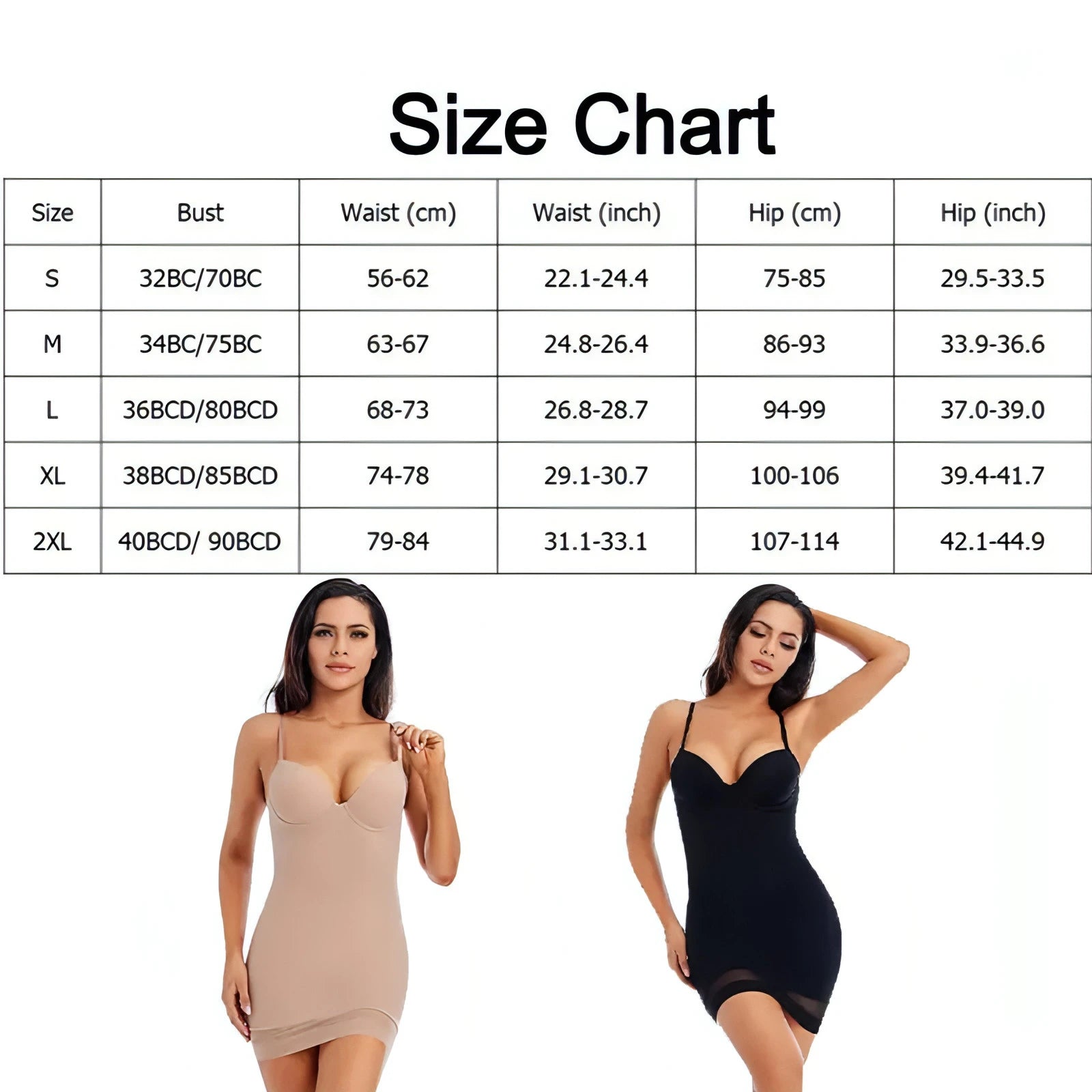 Reductive Slimming Bodysuit with Cup - Allure SocietyShapewear