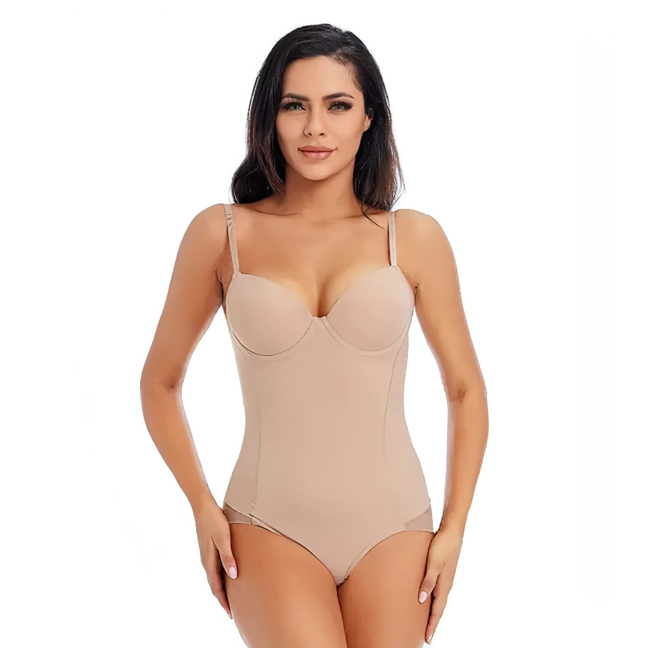 Reductive Slimming Bodysuit with Cup - Allure SocietyShapewear