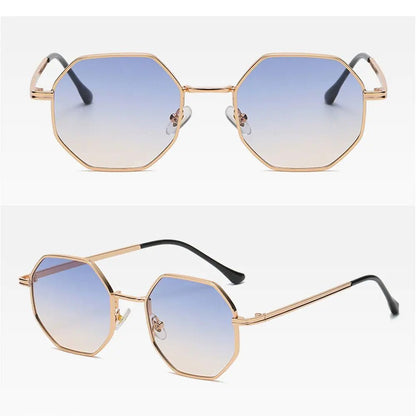 Retro Hex Sunglasses - Allure SocietyUV Sunglasses