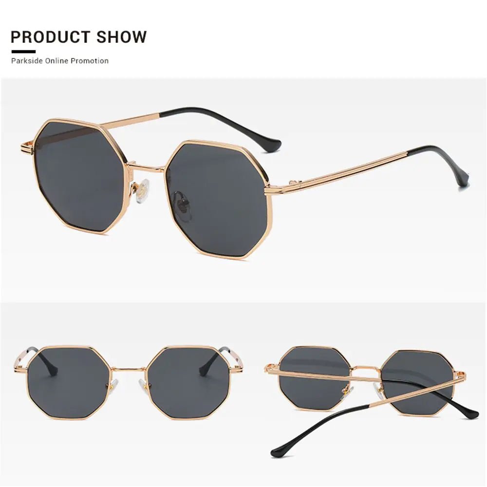 Retro Hex Sunglasses - Allure SocietyUV Sunglasses