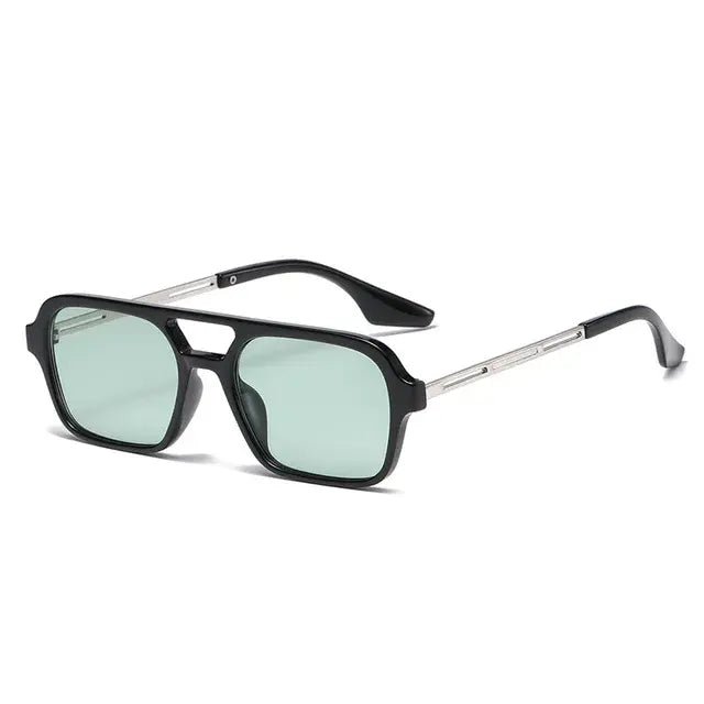 Retro Sunglasses With Pink Gradient - Allure SocietyUV Sunglasses