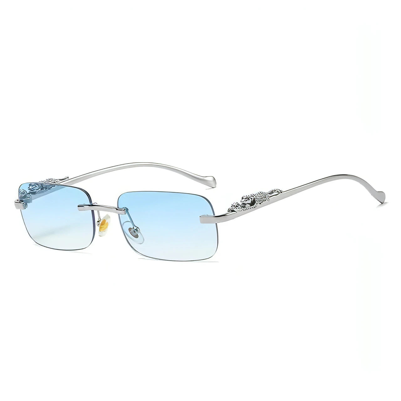 Rimless Square Sunglasses - Allure SocietyUV Sunglasses