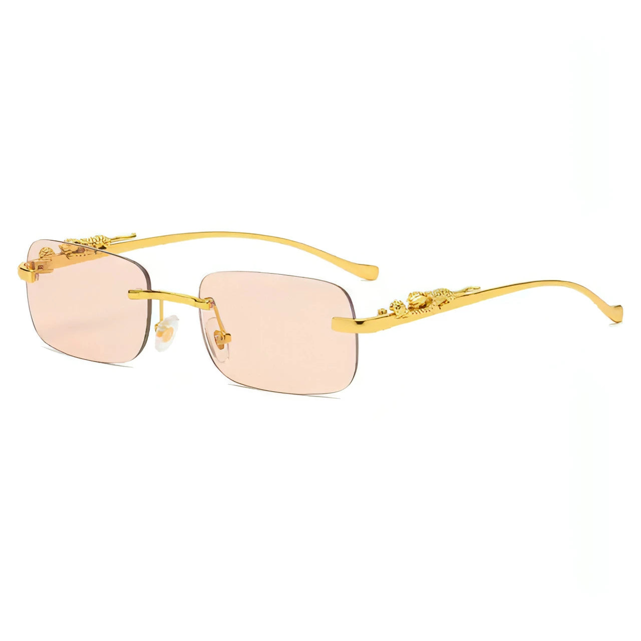 Rimless Square Sunglasses - Allure SocietyUV Sunglasses