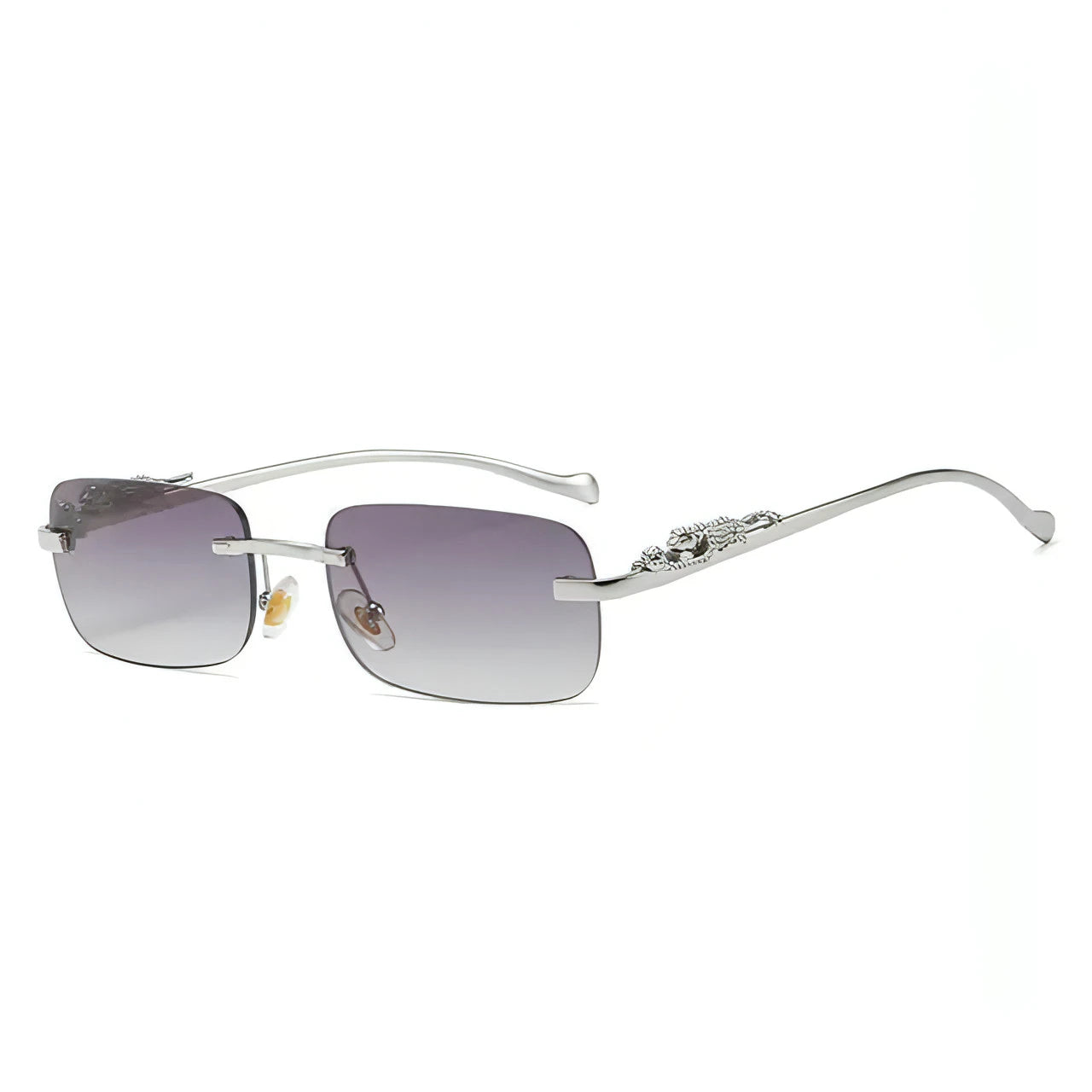 Rimless Square Sunglasses - Allure SocietyUV Sunglasses