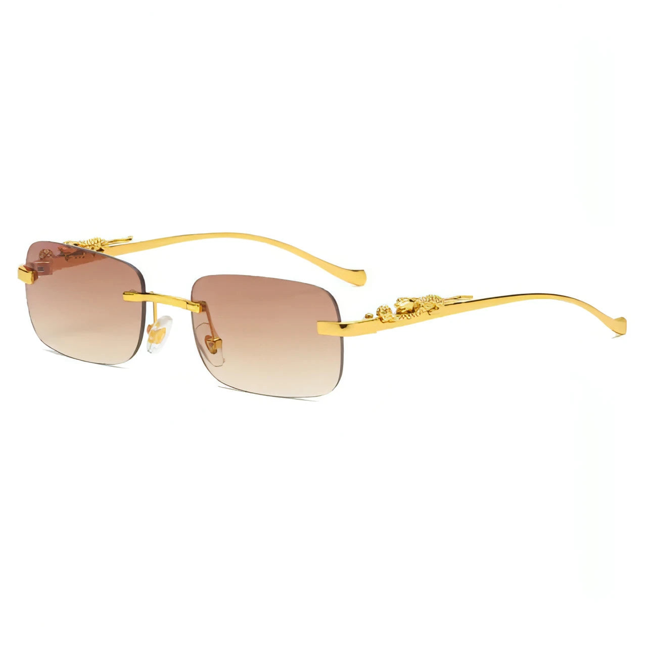 Rimless Square Sunglasses - Allure SocietyUV Sunglasses