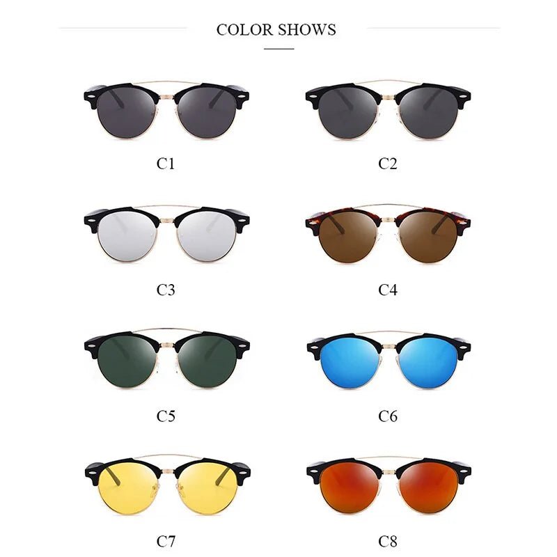 Round Polarized Sunglasses - Allure SocietyPolarised Sunglasses