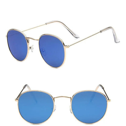 Semi - Rimless Metal Frame Sunglasses - Allure SocietyPolarised Sunglasses