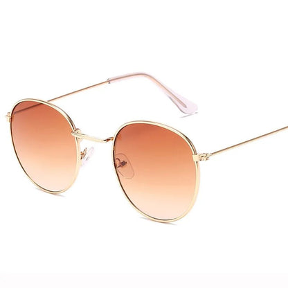 Semi - Rimless Metal Frame Sunglasses - Allure SocietyPolarised Sunglasses