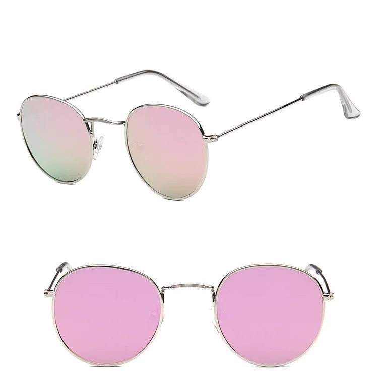 Semi - Rimless Metal Frame Sunglasses - Allure SocietyPolarised Sunglasses