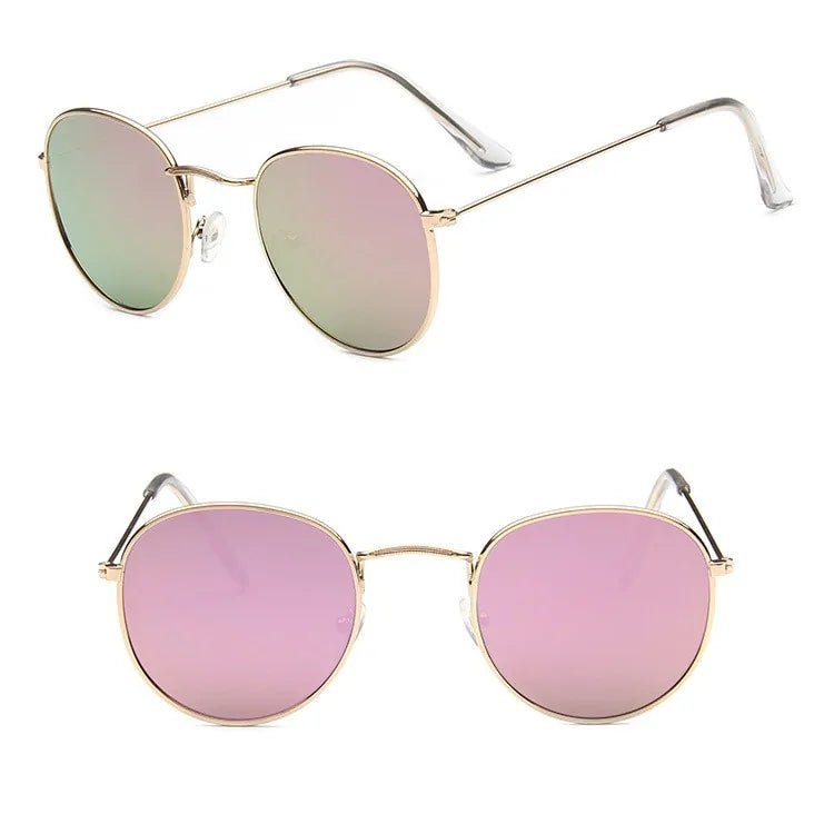 Semi - Rimless Metal Frame Sunglasses - Allure SocietyPolarised Sunglasses