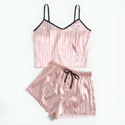 Sexy Stripe Women Sleepwear Set - Allure SocietyLoungewear Sets