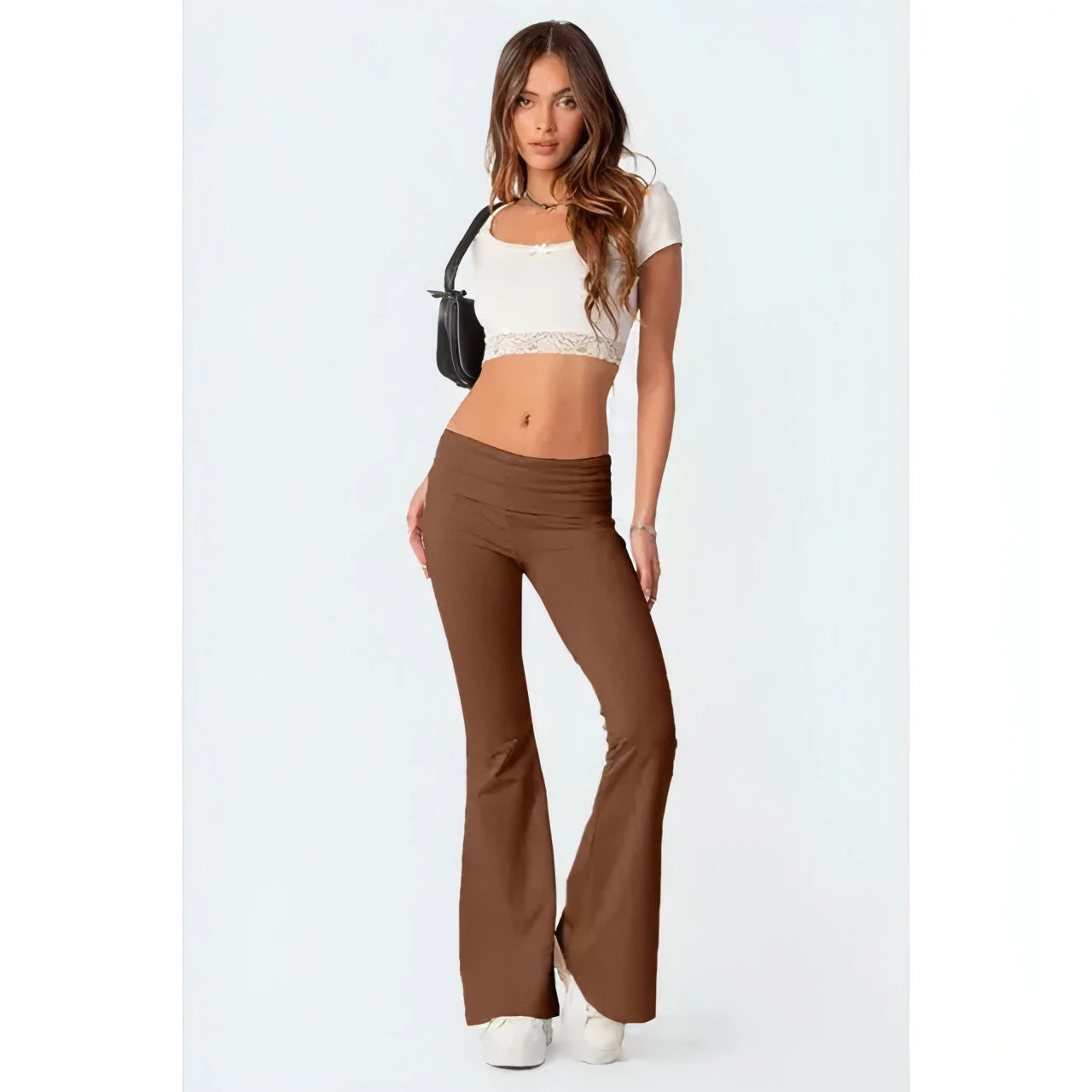 Solid Flare Pants - Allure SocietyLoungewear Pants