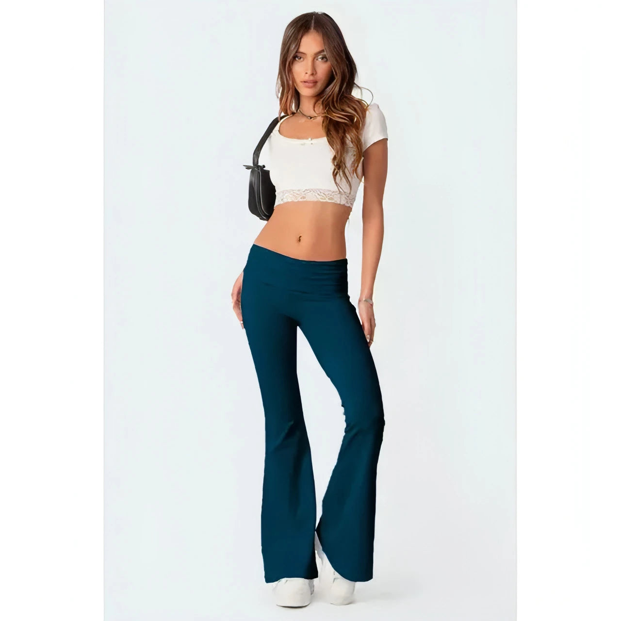 Solid Flare Pants - Allure SocietyLoungewear Pants