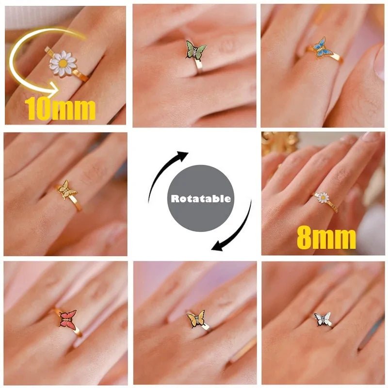 Adjustable Spinning Rings - Allure SocietyRings