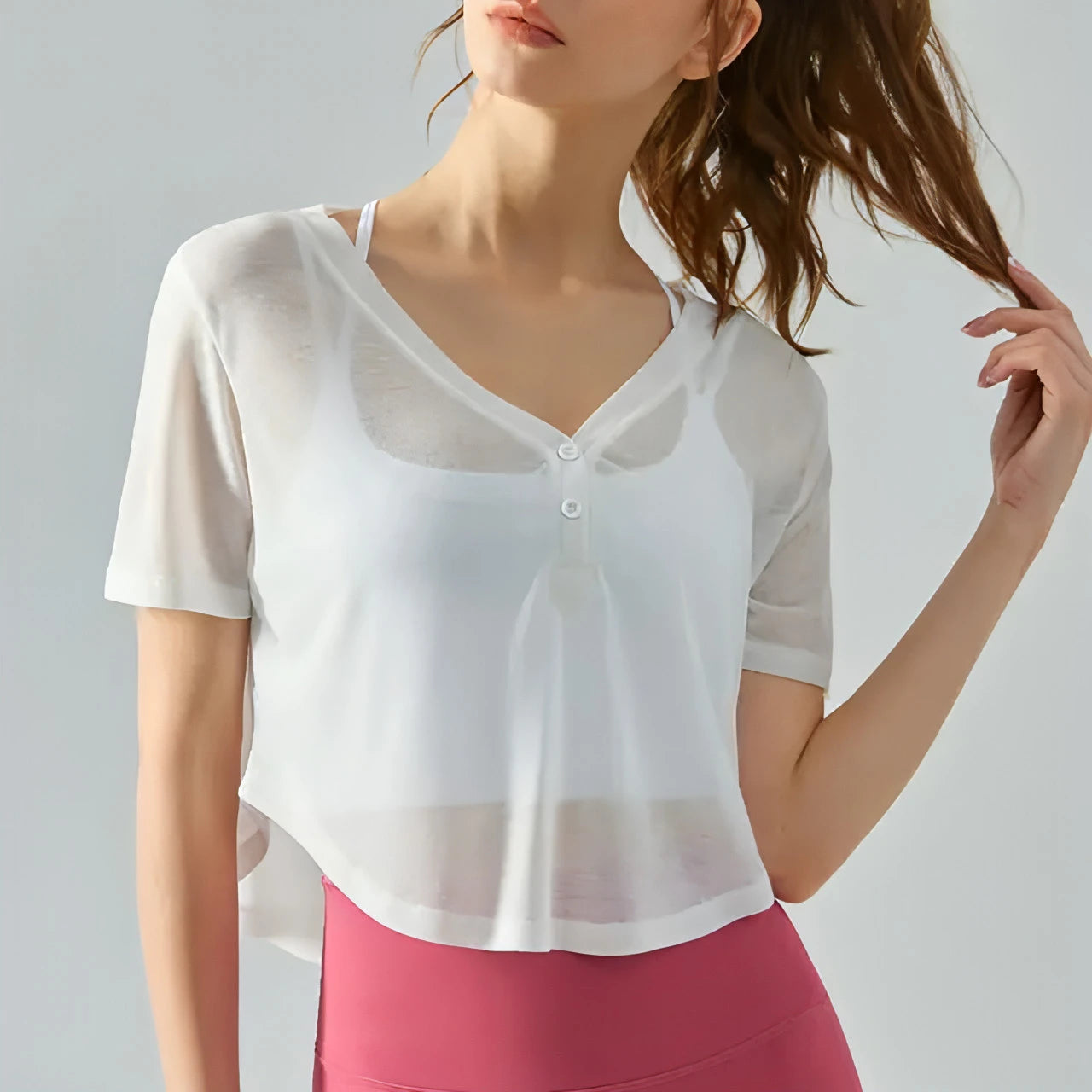 Sports Shirt - Allure SocietyActivewear Tops