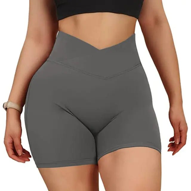 Sports Short High Waist Workout Seamless Fitness Yoga Shorts - Allure SocietyActivewear Shorts