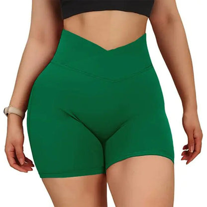 Sports Short High Waist Workout Seamless Fitness Yoga Shorts - Allure SocietyActivewear Shorts