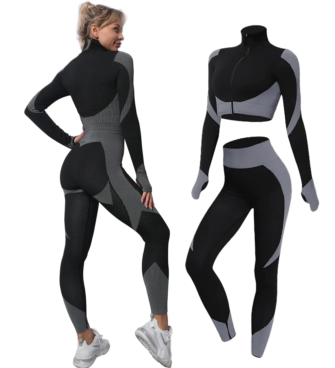 Sportswear Tracksuit Set - Allure SocietyActivewear Sets