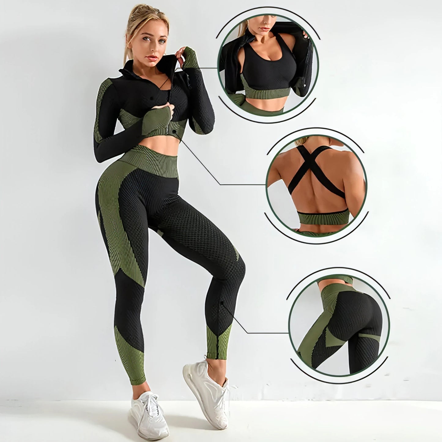 Sportswear Tracksuit Set - Allure SocietyActivewear Sets