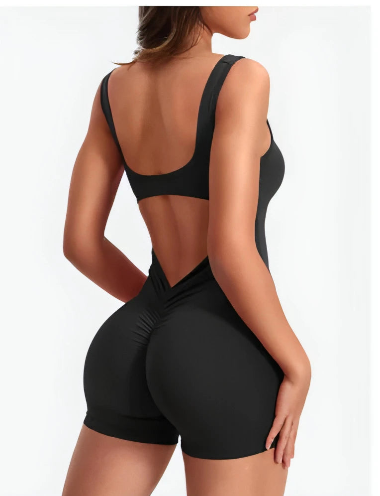 Stretch Sports Bodysuits - Allure SocietyActivewear One Piece's