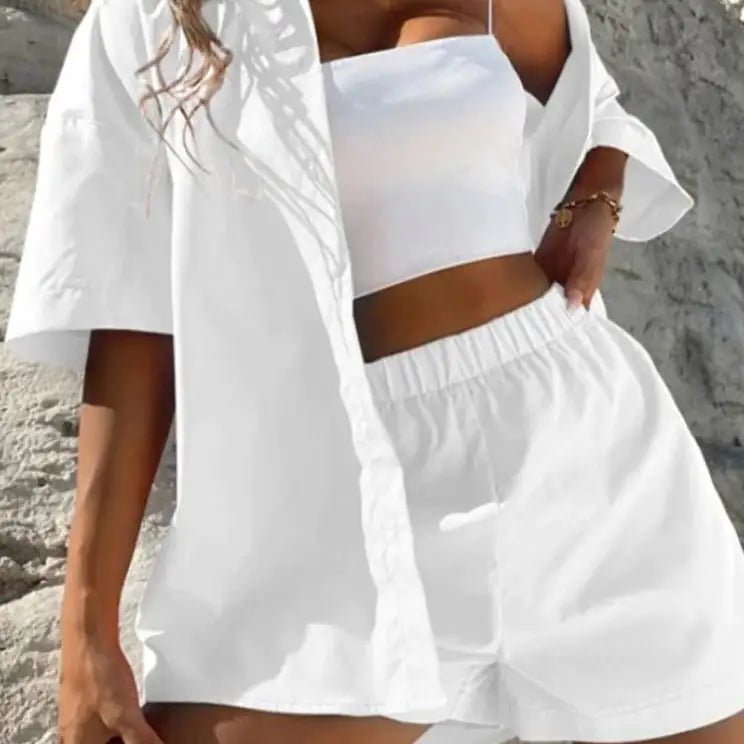 Summer Style Shorts and Shirt Set - Allure SocietyCasualwear Sets