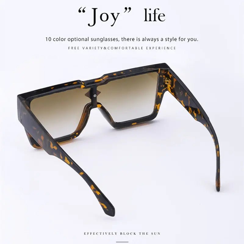 Stylish Wide Frame Sunglasses - Allure SocietyUV Sunglasses