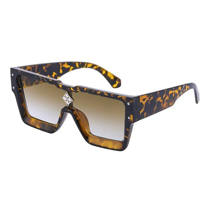 Stylish Wide Frame Sunglasses - Allure SocietyUV Sunglasses