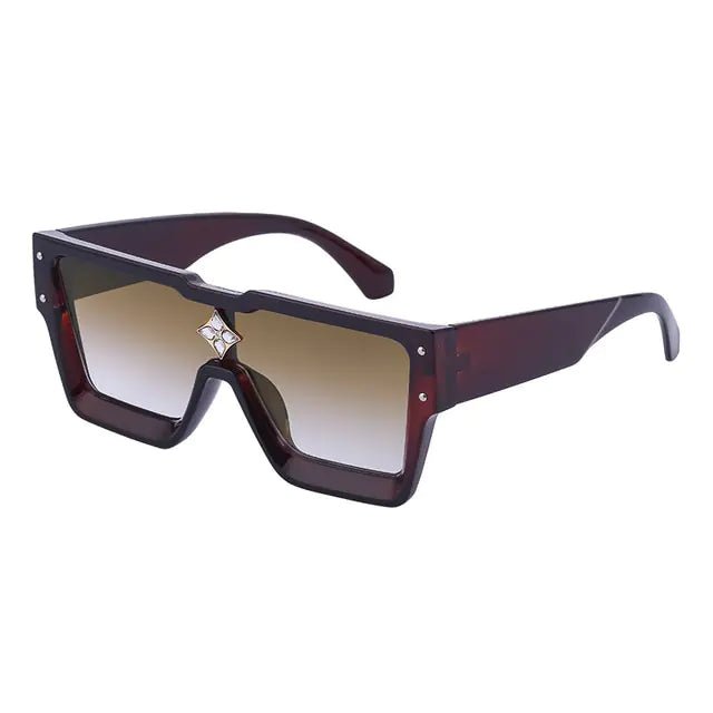 Stylish Wide Frame Sunglasses - Allure SocietyUV Sunglasses