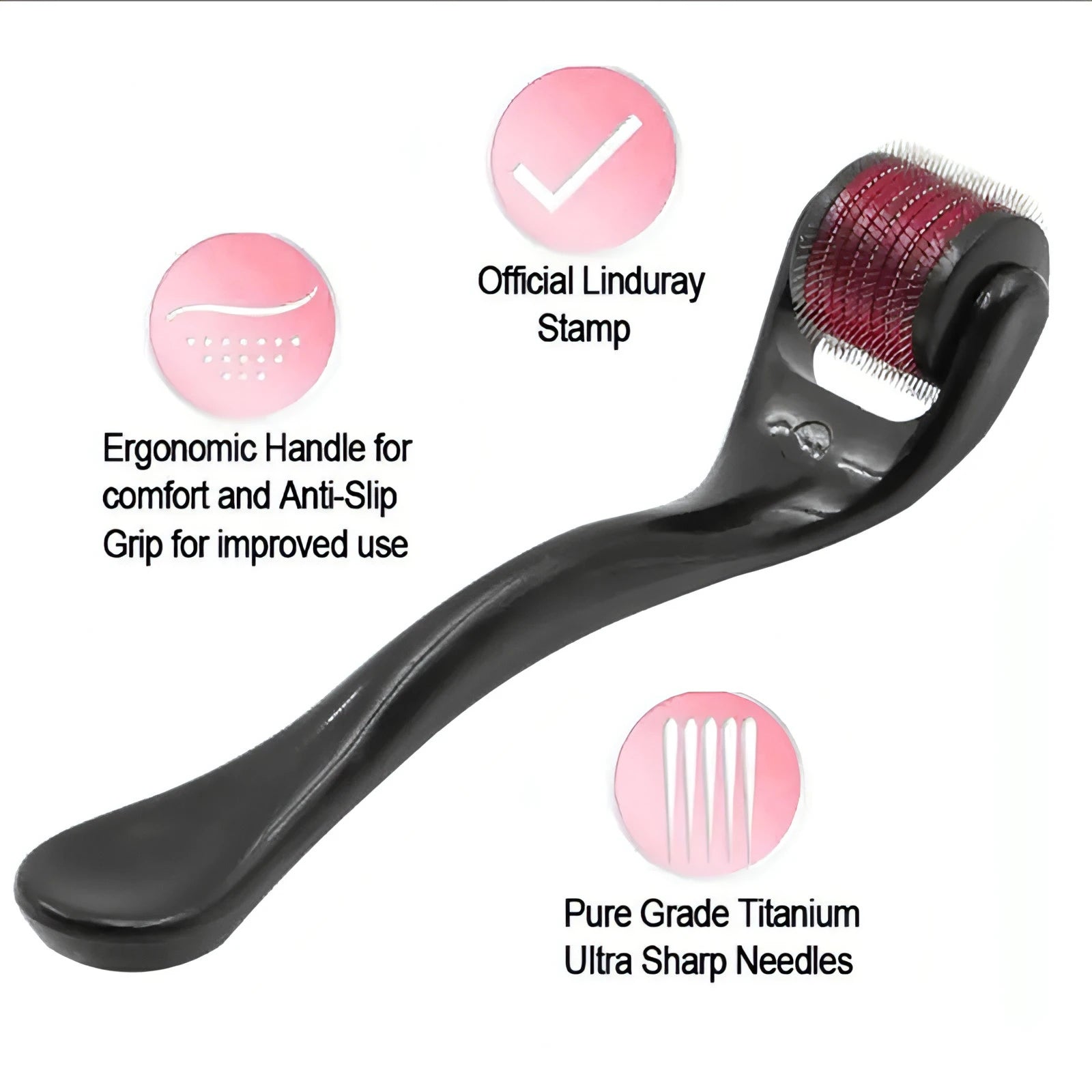 Titanium Microneedle Derma Roller - Allure SocietySkincare Accessories