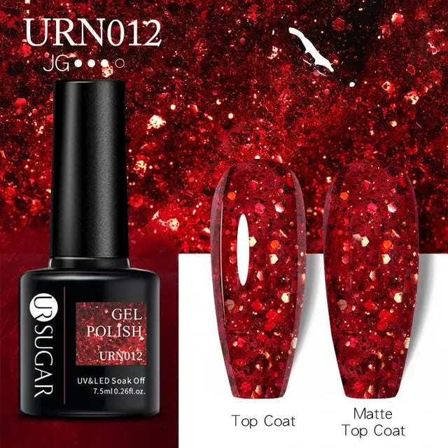 Glitter Gel Nail Polish - Allure SocietyFalse Nail Kits and Dryers