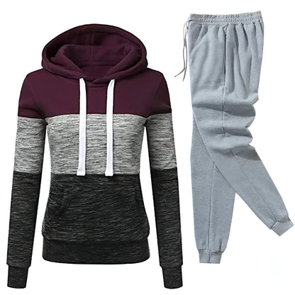 2 - Piece Tracksuit Set - Allure SocietyLoungewear Sets