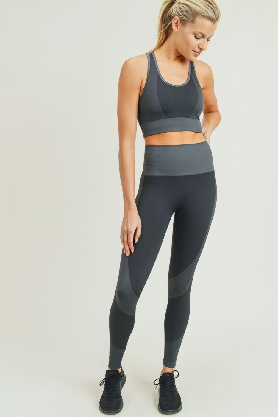 Track Seamless Highwaist Leggings - Allure SocietyActivewear Pants