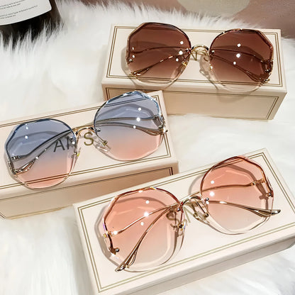 Trimmed Lens Sunglasses - Allure SocietyUV Sunglasses