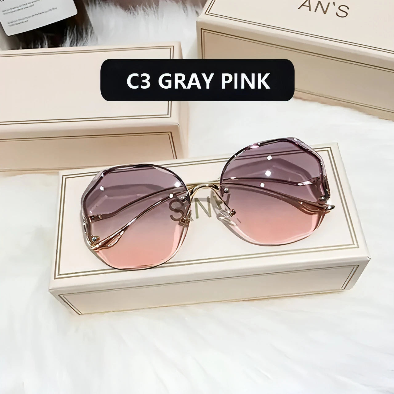 Trimmed Lens Sunglasses - Allure SocietyUV Sunglasses