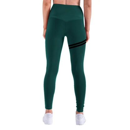 Women Gold Print Leggings - Allure SocietyActivewear Pants