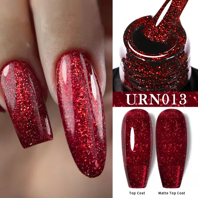 Glitter Gel Nail Polish - Allure SocietyFalse Nail Kits and Dryers